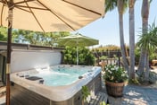 The Coastal Casa | Spa, Hoops & Garden Oasis