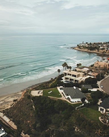 Pacific Beach aerial